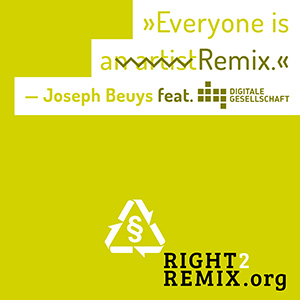 Logo Recht auf Remix Kampagne